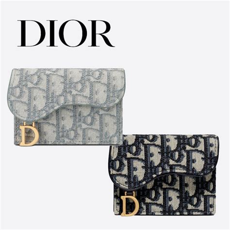 dior card holder monogram|best card holder small designer.